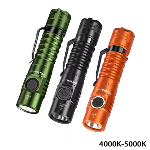 Wurkkos FC11C EDC Flashlight 519A 18650 Rechargeable Flashlight Circuit 1200 Lumens USB-C Everyday C
