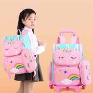 Wheeled Backpack bag set for girls Trolley Bag with Wheels school Rolling Backpack Bags Kids Rolling