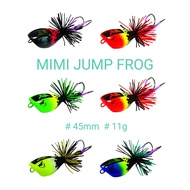 EXP Mimi Jump Frog #45mm / 11g Snakehead Fishing Wood Lure