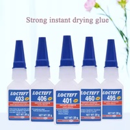 20g 401 406 402 Super Glue Instant Quick-Drying Cyanoacrylate Adhesive Leather Rubber Wood Metal Str