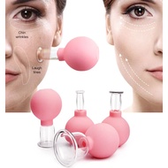 Facial Tendon Eye Cupping Device Vacuum Glass Massage Health Care Cupping Facial Massage PVC Cupping