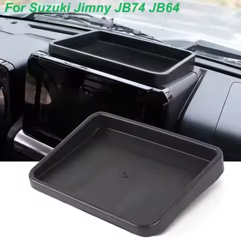 For Suzuki Jimny JB74 JB64 2019+ Center Console Dash Storage Tray Dashboard Organizer Box ABS For Ji