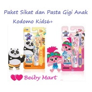 KODOMO Toothpaste 45G+ KIDS TOOTHBRUSH 6+