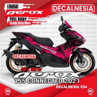 Decal Aerox Connected Full Body Motorcycle Sticker 2021 2022 2023 2024 All New Variation Accessories