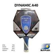SUNFLEX Dynamic Bat A40 Premade Pingpong Table Tennis Bet