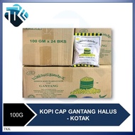 KOPI CAP GANTANG HALUS / KASAR 100G 230G - KOTAK