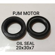 MESIN Oil seal Crankshaft Crankshaft Genset Engine 1000watt 2-Stroke Et950 20*30*7