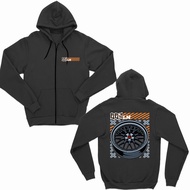BBS LM AUTOMOTIVE CAR RIM ZIPPER JACKET JUMBO SIZEBIG