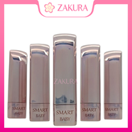 SMART BABY Lipstick CX601  - 01 Kiss Strawberry Sharp Red/Lipstick CX602 - 01 Cherry Red 3.5g