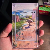 Paldean Wooper Custom Extended Art Slab Display Case | Phantasmal Flames | Pokémon