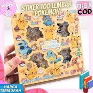 POKEMON STICKERS 100 SHEETS CUTE UNIQUE STICKERS 100 SHEETS PIKACHU POKEMON STICKERS CUTE UNIQUE SQU
