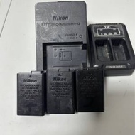 Nikon en-el25原廠電池3粒、mh-32叉電器
