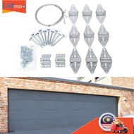 Garage Door Tune Up Kit  8-9x7 Roller Hinge Set Smoother Performance for