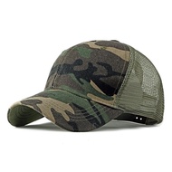 Popular Spring Summer Outdoor Hat Sunscreen Korean Version Simple Camouflage Baseball Cap Men Casual