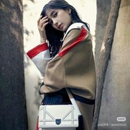 DIOR白色肩背斜背盾牌包22*13*6 98新配件塵袋