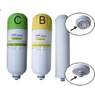 FW1435 Bio Aura Nano Water Filter Ceramic A + Cartridge B And C (Set Of 3) JOHOR