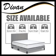 Grey Divan BedFrame / Divan Bedframe Japan Series Divan Bed Frame