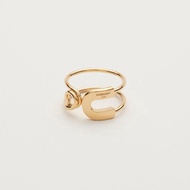 AMBUSH Pin Ring Niche Opening Adjustable Men And Women Geometric Fashion