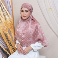 Apm Mukena - Bergo Hamidah Santorini Silk Daily Hijab Instan Series Apm