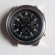 case dan dial jam tangan automatik chronograf IWC, 2944467