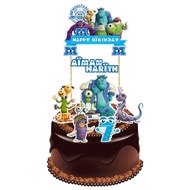 Monster Inc Cake Topper