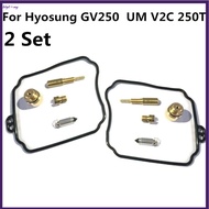 ❤️For Hyosung GV250 Aquila UMV2C Carburetor Repair Rebuild Main Jet For Pilot Jet Kit[my]