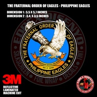 TFOE-PE LOGO -THE FRATERNAL ORDER OF EAGLES (PHILIPPINE EAGLES)