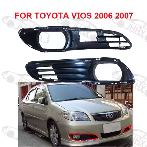 for TOYOTA VIOS 2006 2007 year Vios fog lamp cover fog lamp front bumper fog lamp frame
