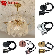 LUOLRV Ceiling Light Bulb Holder Retro Lamp Base Vintage Pendant Light
