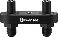 Bevinsee 6AN Transmission Oil Cooler Line Manifold Adapter Compatible with 6L80E 6L90E Factory Oil S
