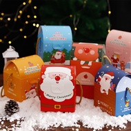 Christmas Handle Gift Box Christmas Eve Apple Wrapped Gift Box Christmas Gift Box Candy Cookies Nougat Packaging Box