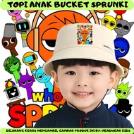 DTF BASEBALL KIDS HAT (sprunki boy) PREMIUM