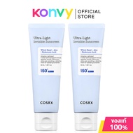 COSRX Ultra-Light Invisible Sunscreen SPF50 PA++++ [50ml x 2pcs] ครีมกันแดดเนื้อเซรั่ม จากคอสอาร์เอ็