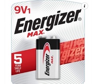 ENERGIZER MAX 9V BP1 6LF22 ALKALINE BATTERY 1 CARD