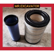 Hitachi EX EX200 EX200-5 Excavator Air Filter Penapis Angin ( Set )
