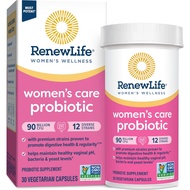 Renew Life Women's Probiotic Capsules, Supports pH Balance for Women 90 Billion CFU - 30 Ct