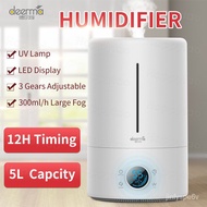 Deerma F628 5L Air humidifier Touch Screen Intelligent Constant UV Sterilization Air Purifiers Bedroom Desktop Aromather