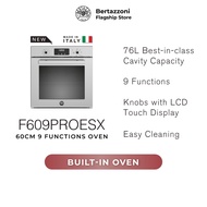 [NEW] Bertazzoni F609PROESX/F609PROESN 60cm 9 Function Built In Oven