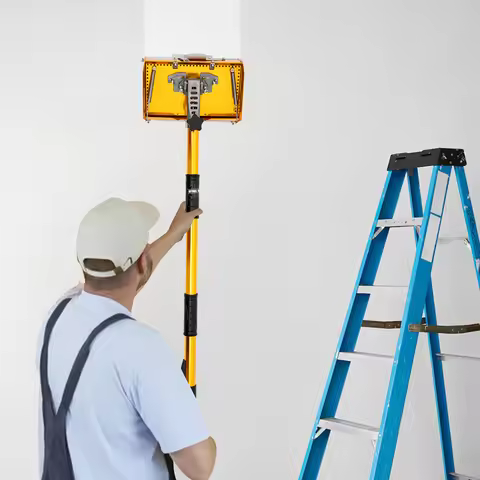 Hand Putty Finishing Trowel Drywall Flat Finishing Box Tool Putty Smoother 26.5cm House Walls or Cei