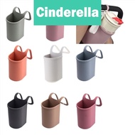 Cind Universal Silicone Cup Holder Wear-resistant Drink Water Bottle Organizers Rack for Strollers Wheelchairs and More