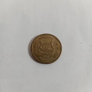 Koin $1 (satu dollar) singapore th 2006