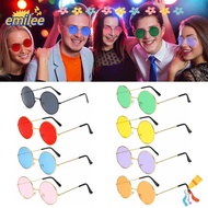 EMILEE Round Sunglasses Party Hippie Fashion Circle Glasses