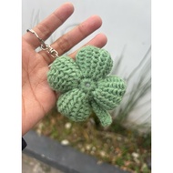 4-Petal Knitted Cloverdaun | Clover Leaf Keychain | Lucky Clover