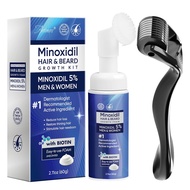 5% Minoxidil Foam Kit 5% Minoxidil for Men Foam Minoxidil for Women Hair Growth 60ml.