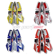 F1ZR FIZR FORCE1 CALTEX BODY STICKER STRIPING.,