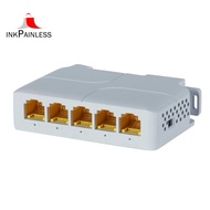 Gigabit PoE Extender 802.3af/At/Bt 5 Port PoE Repeater Vlan Extend Additional 100m(328ft) of Power a