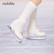 [rockible] Skating Leg Warmers Knitted Long Leg Warmers for Cold Weather