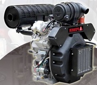 เครื่องยนต์ดีเซล 2 สูบ (V-TWIN) 4 จังหวะ AI-POWER AP2V98F ระบบกุญแจสตาร์ท 1326cc 30HP 30แรง (ไม่มีแบ