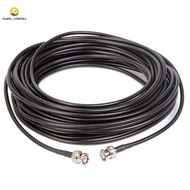 BNC Extension Cable RG-58 BNC Male to BNC Male Coaxial Cable Rg58A/U 50Ohm  Adapter Extension Cable