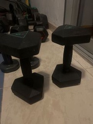Hex Dumbbells 5kg Pair - Decathlon